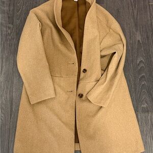 Old Navy Women's Camel Pea Coat